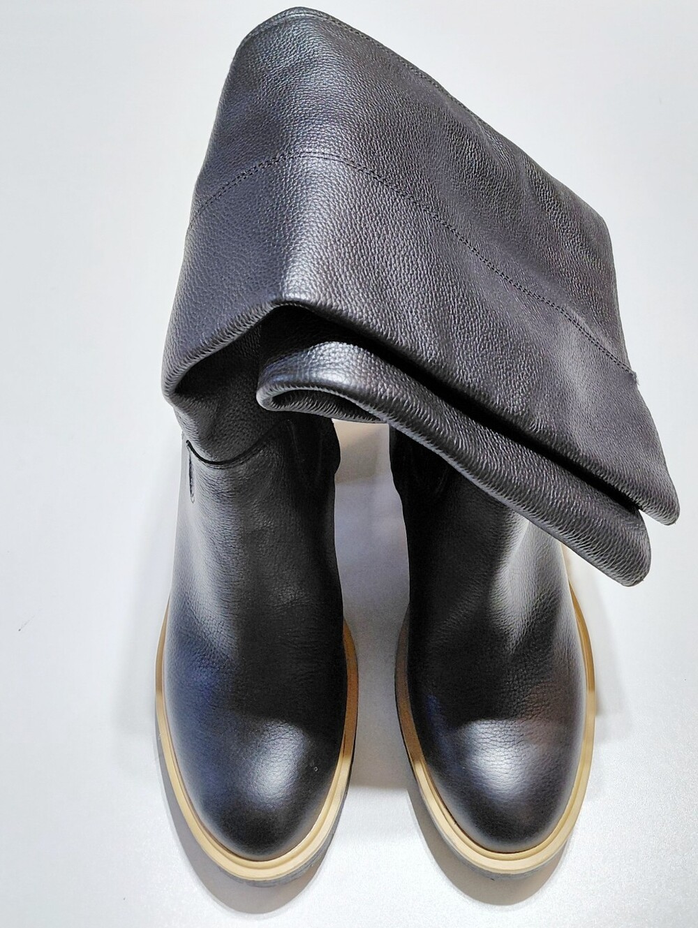DOLCE VITA Women's Corry H2o Black Leather Tall Boot Size 9.5